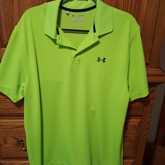 under armour dry fit polo